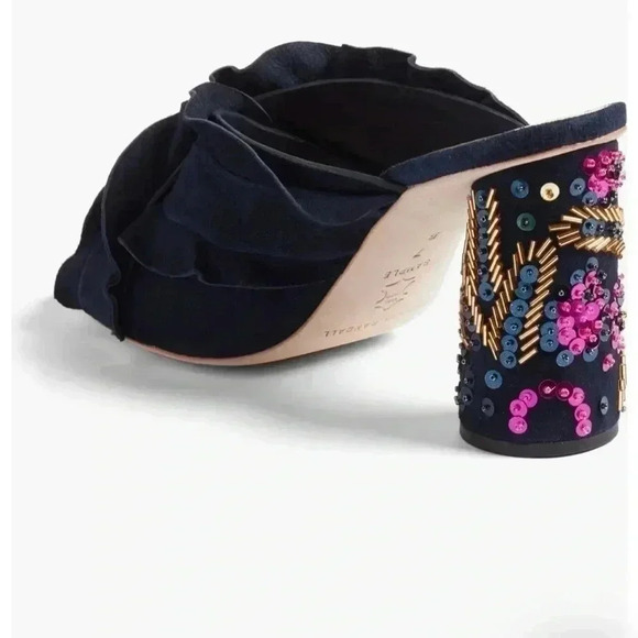 LOEFFLER RANDALL KAYA SUEDE/SEQUIN PUMP - Picture 15 of 16